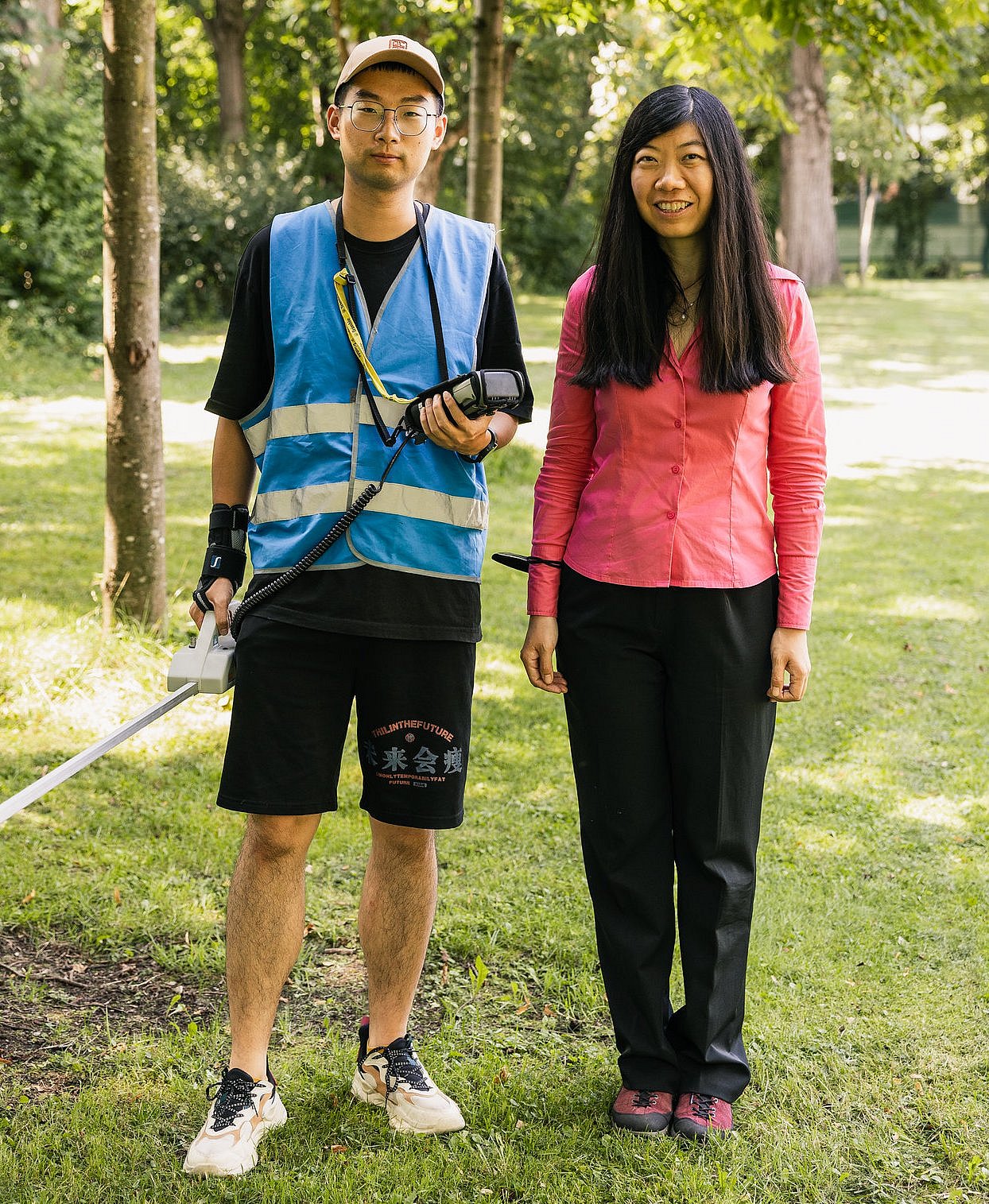 Prof. Jia Chen mit ihrem Doktorand und Mitautor der Studie, Junwei Li