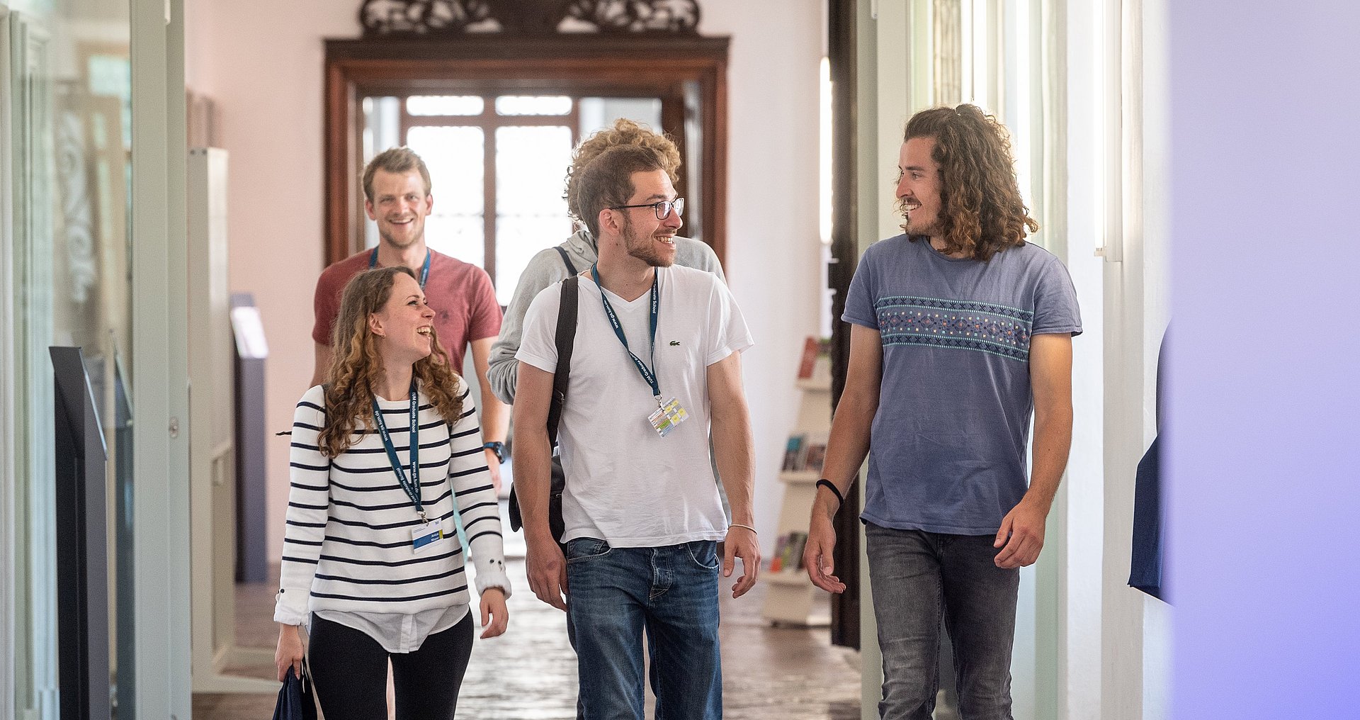Doctoral students at a kick-off meeting of the TUM Graduate School.