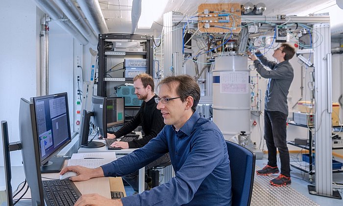 Wissenschaflter am Walther-Meißner-Insitut (WMI)