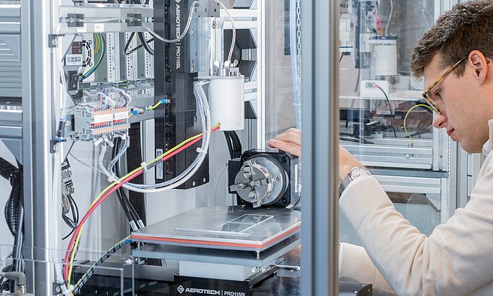 Medical technology laboratory at TUM