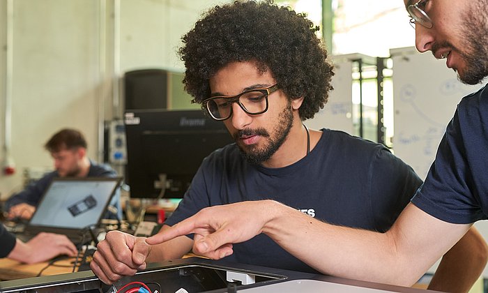 Start-up team at the Munich Urban Colab. 