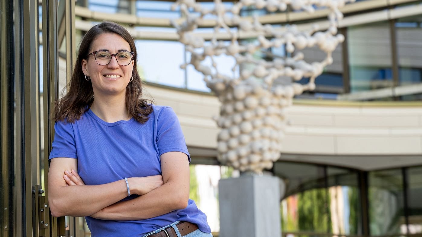 Die griechische Doktorandin Vasiliki Sideri-Lampretsa