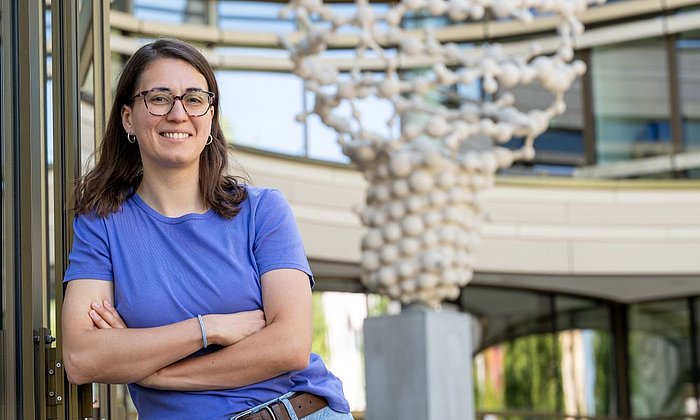 Die griechische Doktorandin Vasiliki Sideri-Lampretsa