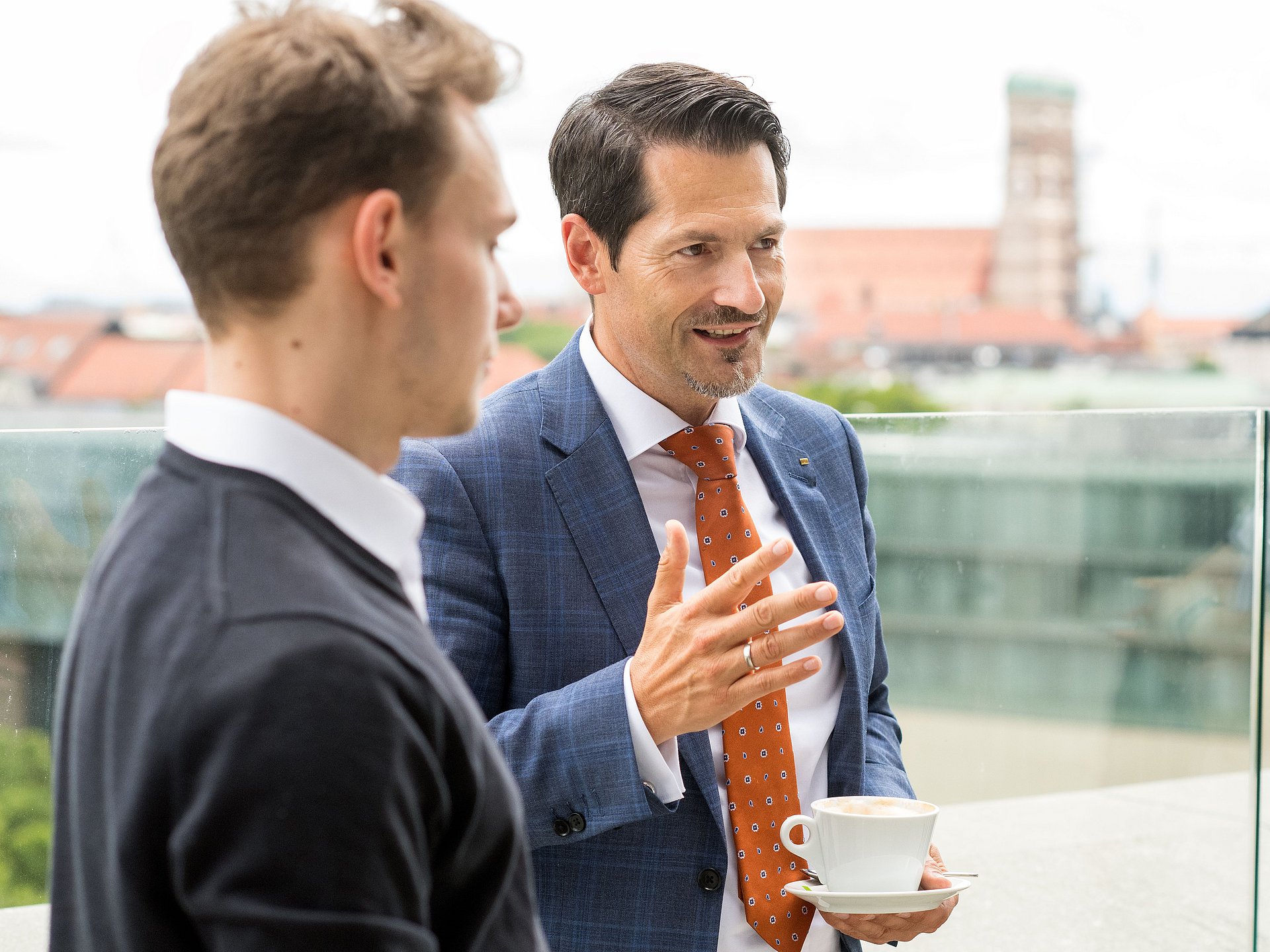 The President personally discusses their concerns with students.