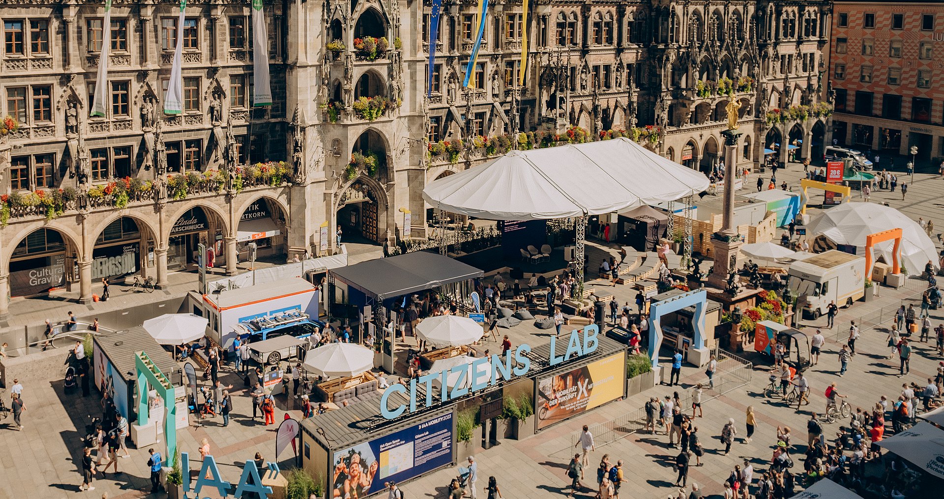 MCube Mobilitätscluster auf der IAA Mobility in München (Bild: Viktoriya Zayika / MCube)