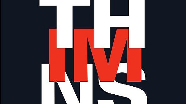 The picture shows the book accompanying the exhibition "TH im NS".