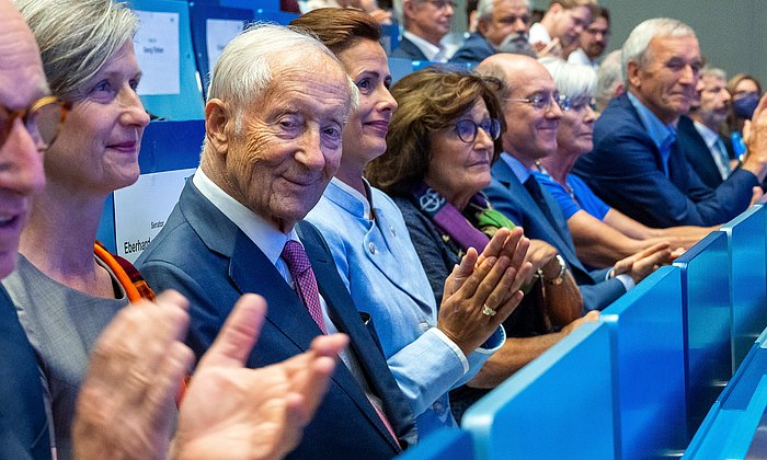 Members of the Bund der Freunde at the anniversary celebration