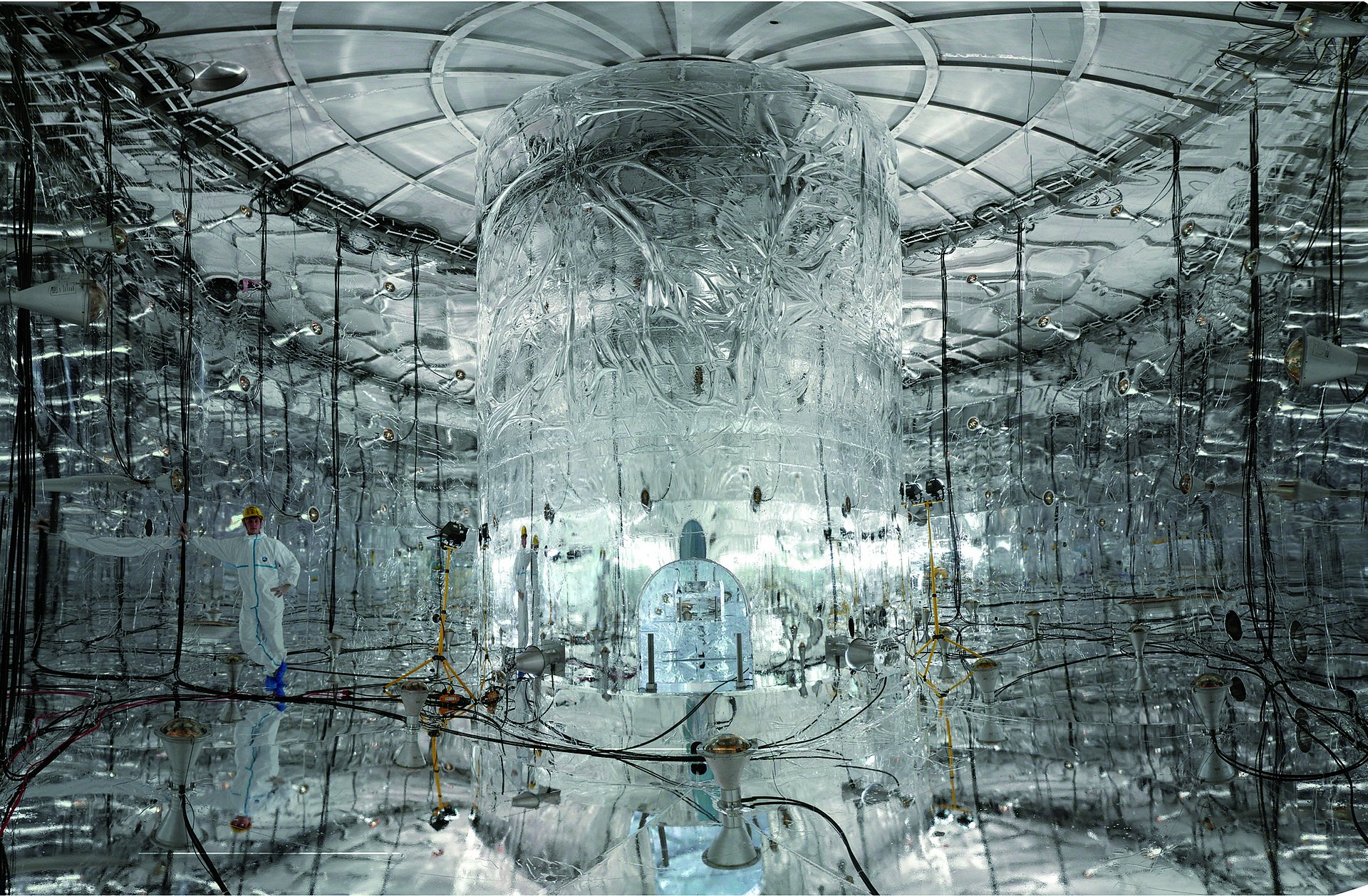 GERDA-Detektor in Gran Sasso