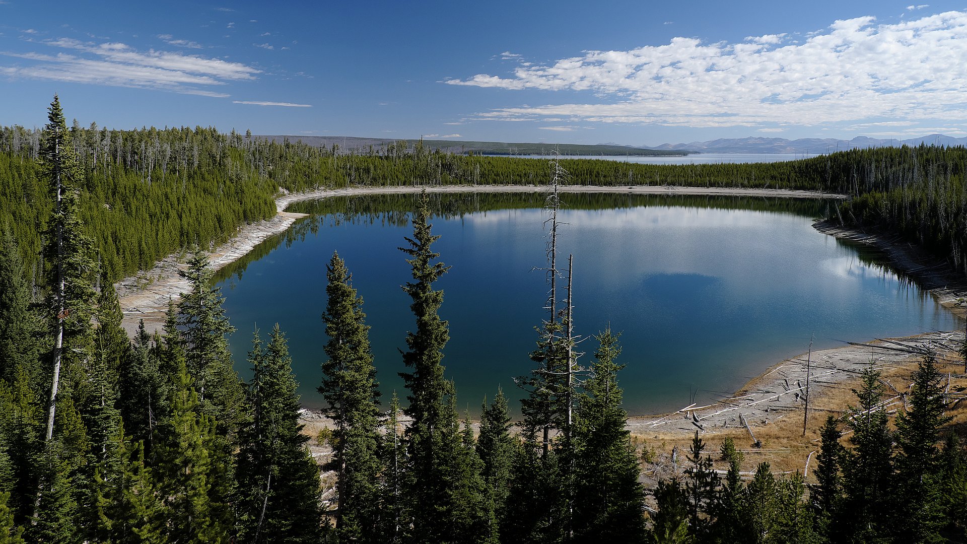 Landschaft des Yellow National Parks