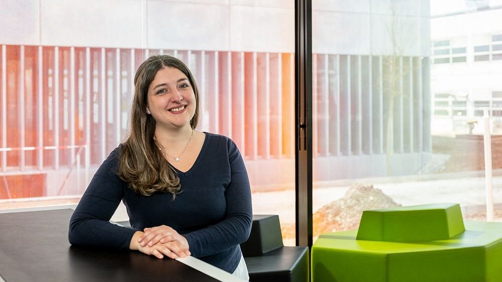 The postdoctoral researcher and TUM Junior Fellow Viviana Villafañe from Argentina.