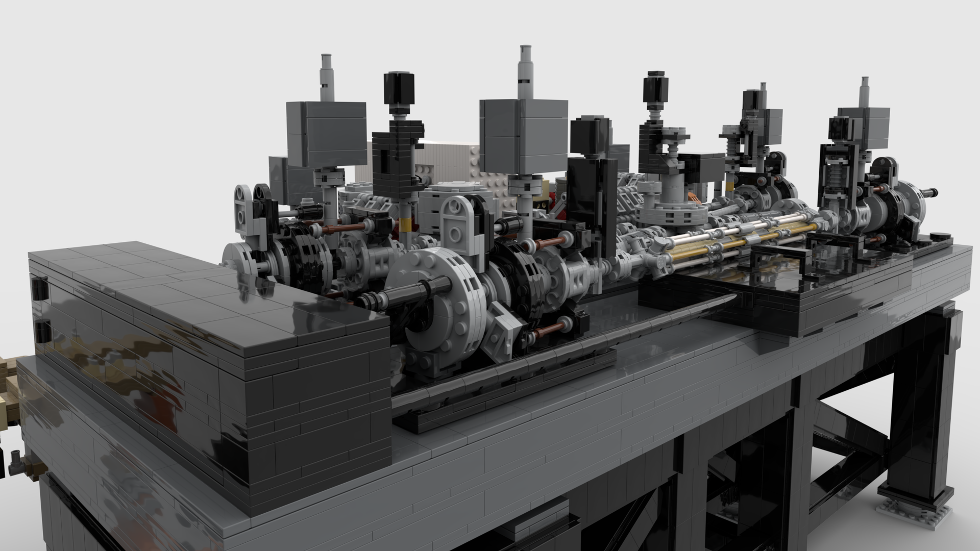 Rendering des virtuellen Modells