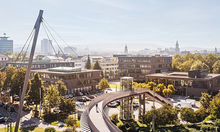 Blick über den Campus Heilbronn.