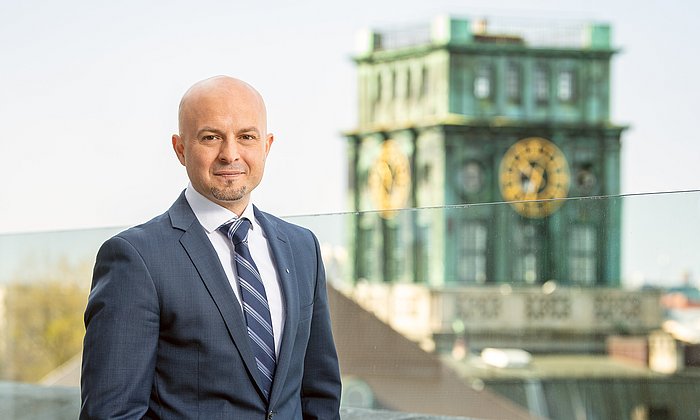 Professor Gjergji Kasneci an der TUM