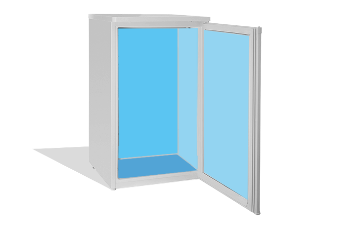 Refrigerator as a graphical representation