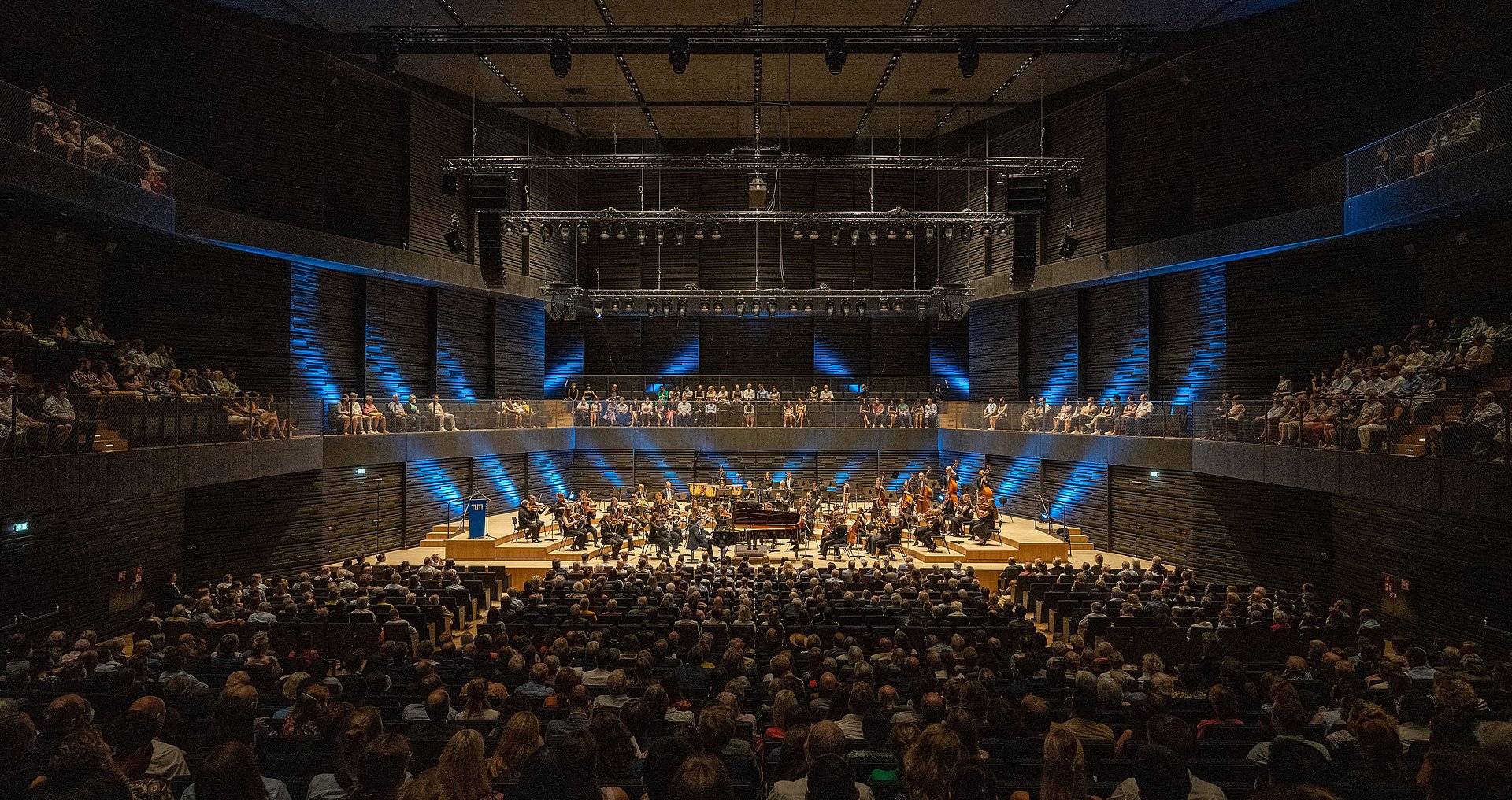 Isarphilharmonie during TUM concert
