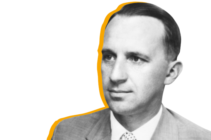 Portrait von Ernst Otto Fischer