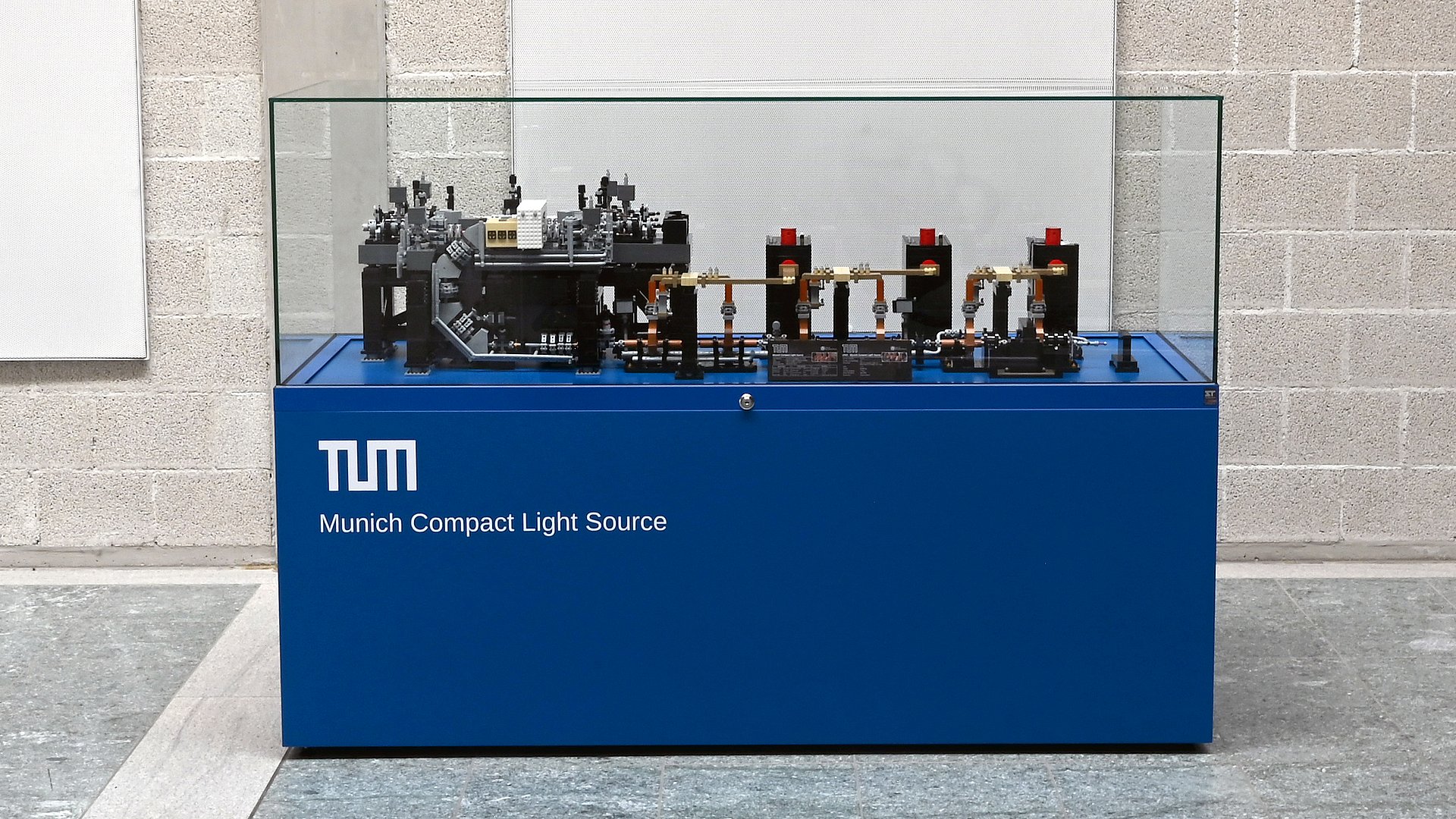 Ausgestelltes Modell der MuCLS am MIBE.  Bild: Carolin Lerch