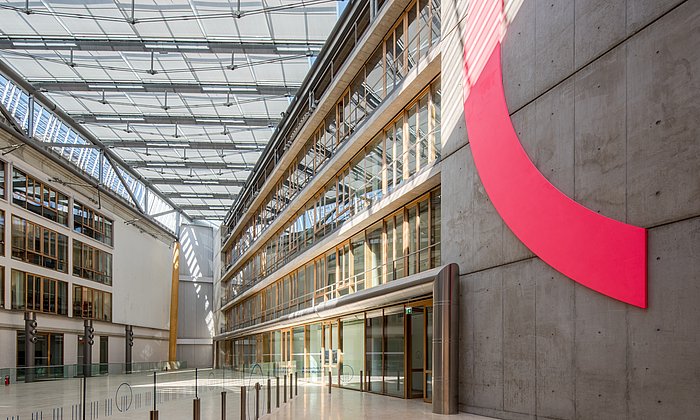 Foyer der TUM School of Social Sciences and Technology