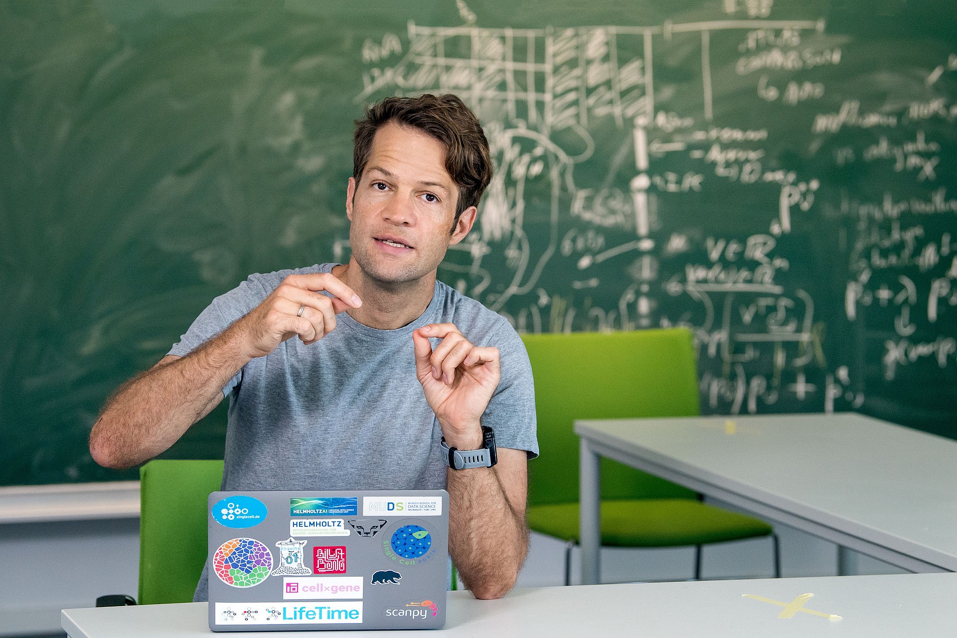 Fabian Theis, Professor für die Mathematische Modellierung biologischer Systeme.