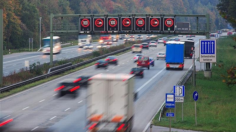 Autobahn mit Tempolimit