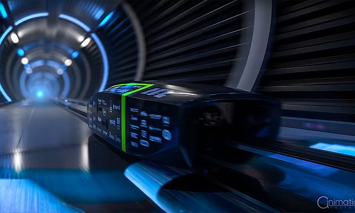 TUM Hyperloop Pod 2019.