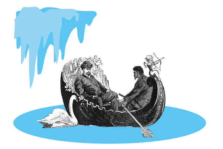 Venusgrotte Schloss Linderhof als grafische Darstellung