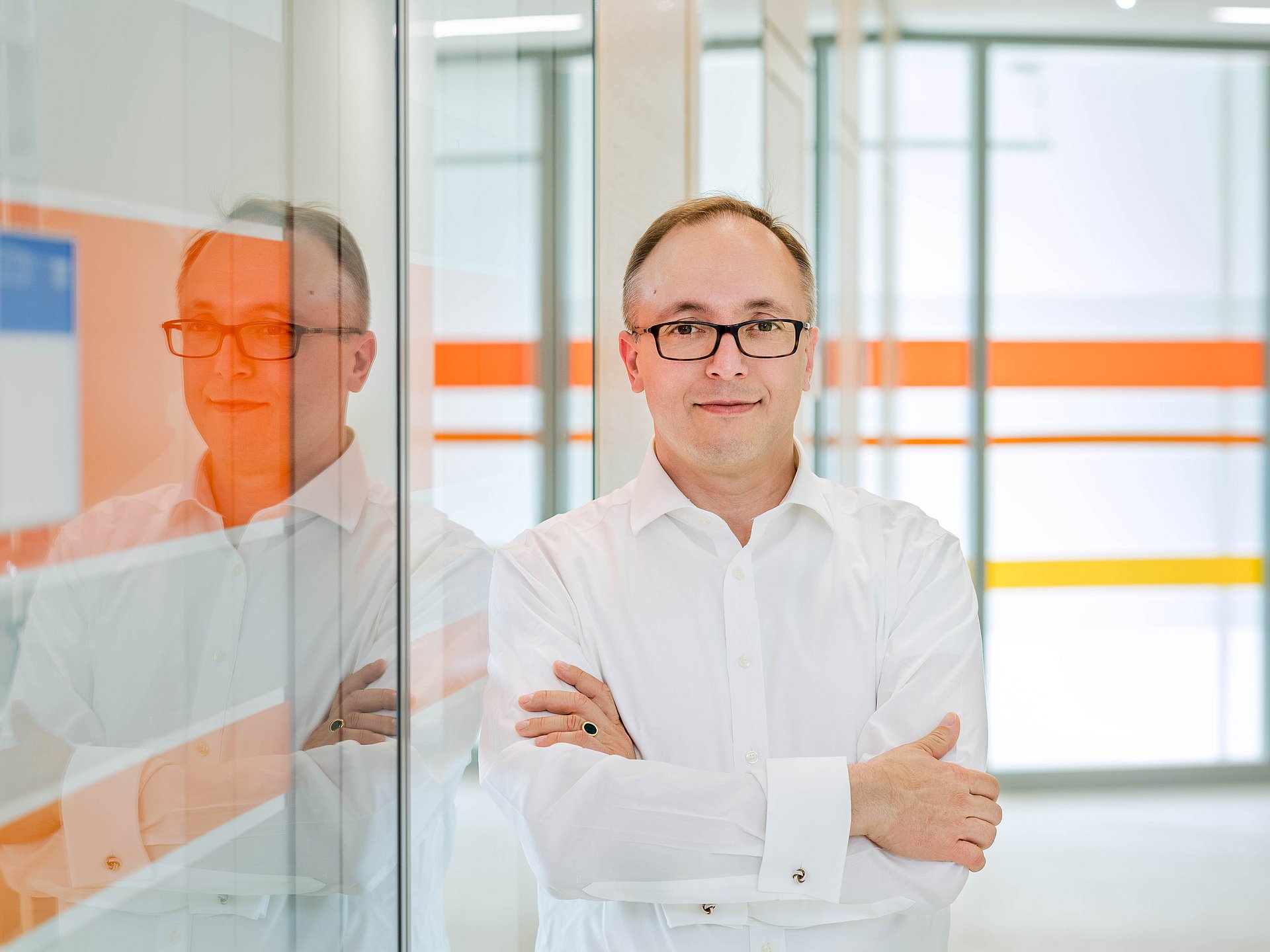 Prof. Oliver Hayden, Preisträger des Europäischen Erfinderpreises 2017 in der Kategorie Industrie. (Bild: A. Heddergott / TUM)