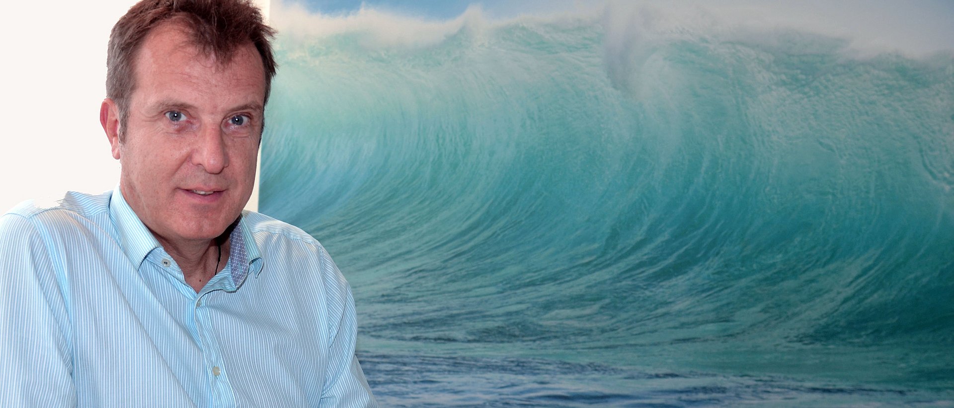 Prof. Jörg E. Drewes is researching new methods for purifying treated wastewater. 