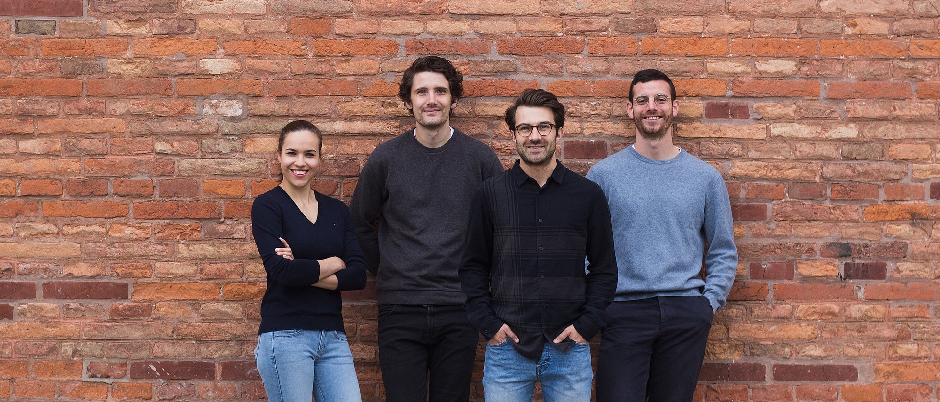 Gründungsmitglieder: Amelie Binder, Max Perschen, Tim Linnenweber und Marcus Bischoff