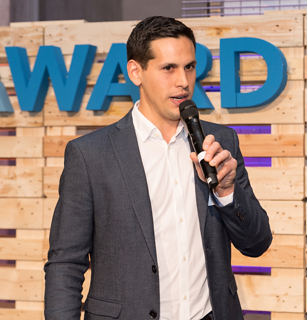 Pedro Gomez von Orbem beim TUM IDEAward