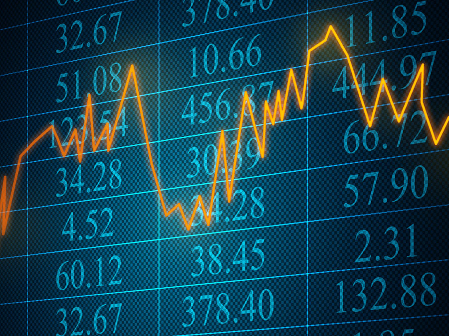 Steigendes Börsenbarometer