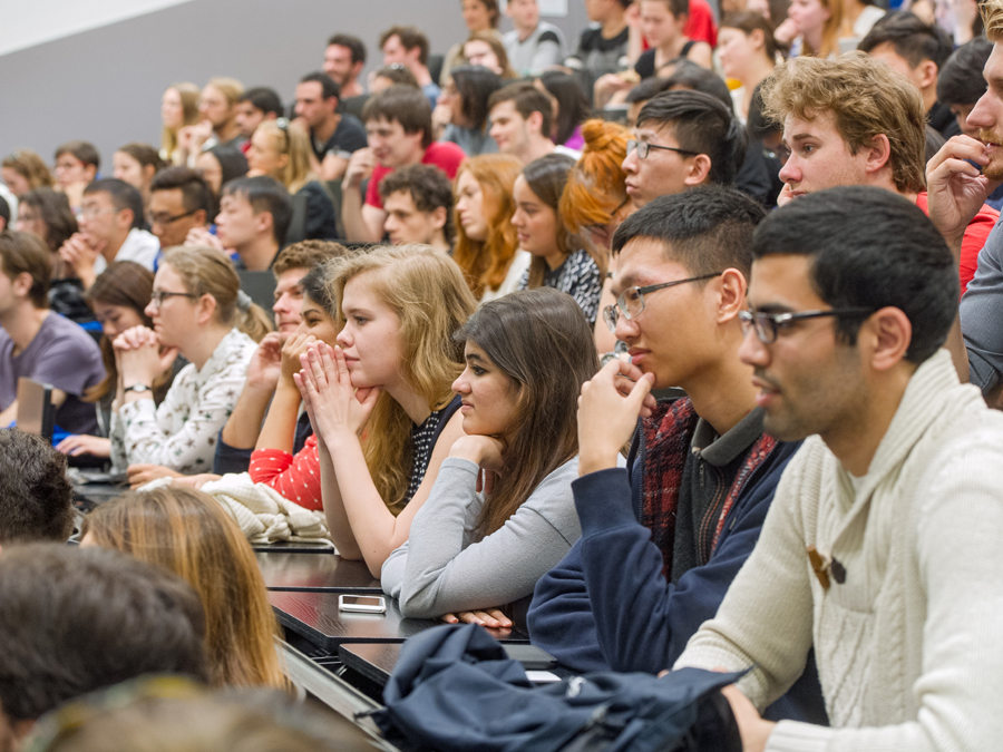 A welcome celebration for TUM's international students.