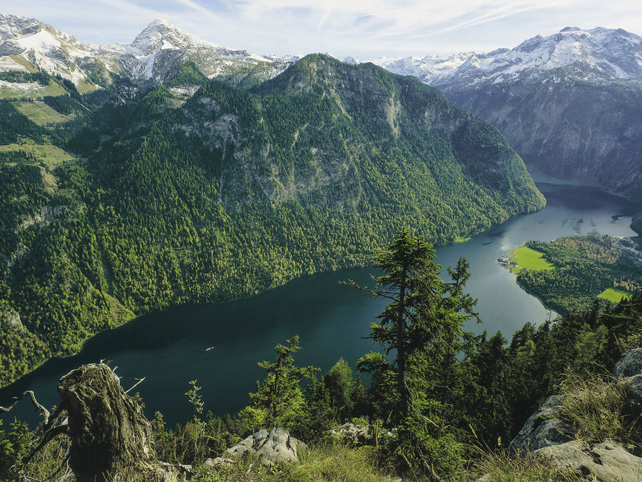 Blick auf den Königssee