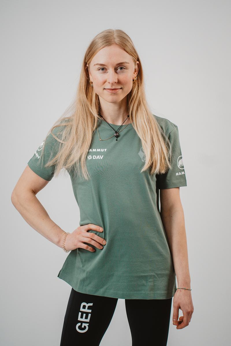 Lucia Dörffel ist die erste deutsche Sportkletterin überhaupt, die sich für Olympia qualifizieren konnte. 